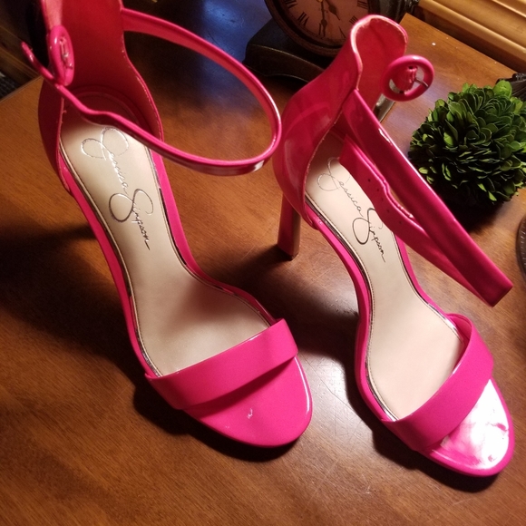 Jessica Simpson Ankle Strap Heels (10M) - Picture 11 of 16